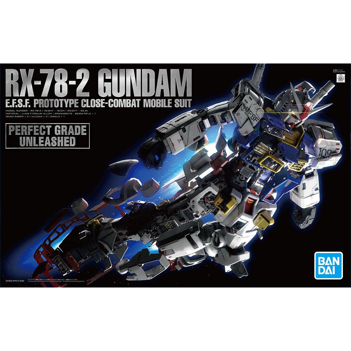 Gundam RX-78-2 PG Unleashed 1/60 | P-Rex Hobby 