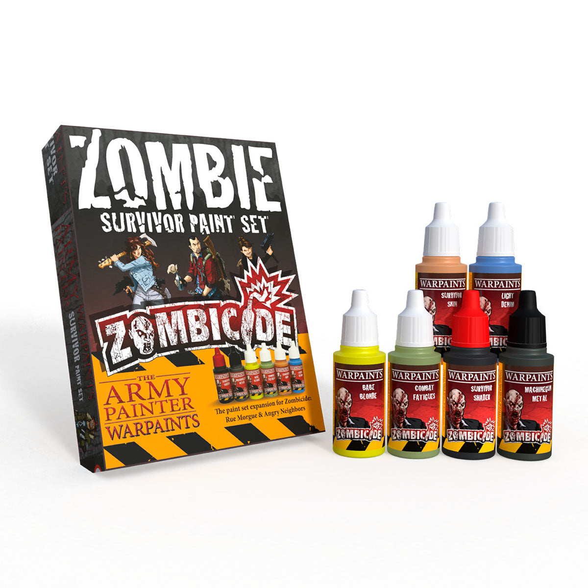 Army Painter Zombicide: Survivor Paint Set – P-REX Anime Hobby Store