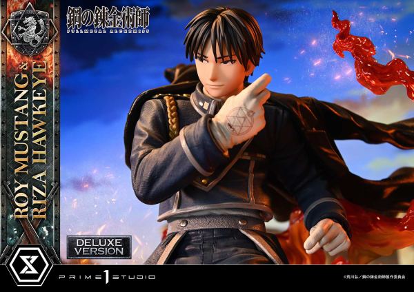 Prime 1 Studio Concept Masterline Fullmetal Alchemist Roy Mustang & Riza Hawkeye DX Bonus Version | 4580708049595