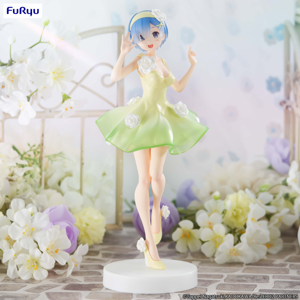 FURYU Corporation Re:ZERO -Starting Life in Another World-　Trio-Try-iT Figure -Rem Flower Dress-