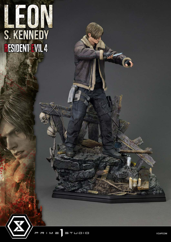 Prime 1 Studio Ultimate Premium Masterline Resident Evil 4 Leon S. Kennedy Bonus Version(4582647120908)(4582647120908)