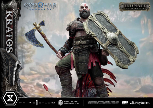 Prime 1 Studio Real Elite Masterline God of War: Ragnarok Kratos Ultimate Bonus Version(4582647120809)(4582647120809)