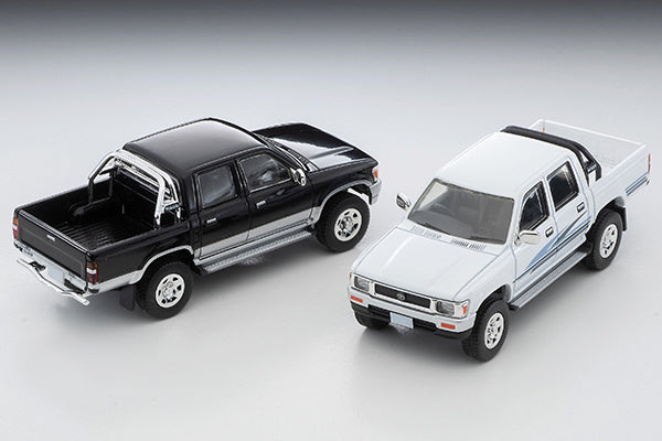 Tomica 1/64 Limited Vintage LV-N256b Hilux 4WD Pick Up Double Cab SSR White 1991