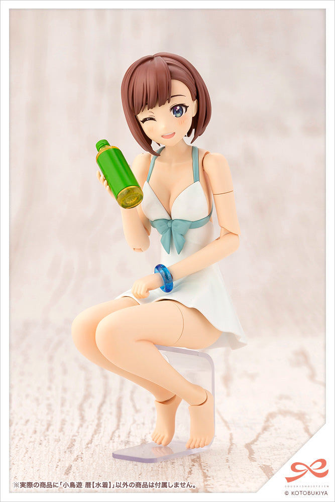 Kotobukiya 1/10 Sousai Shojo Teien Series Koyomi Takanashi Swim Style, Plastic Model Kit