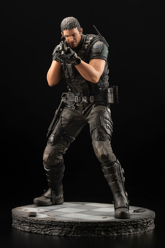 Kotobukiya 1/6 Rresident Evil: Vendetta Chris Redfield Renewal Package Artfx Statue