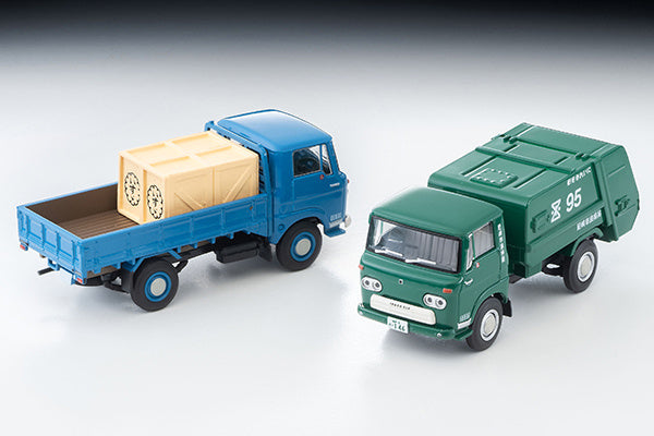 Tomica Limited Vintage 1/64 LV-191B Isuzu Elf High-Floor Loading Platform Blue 1966