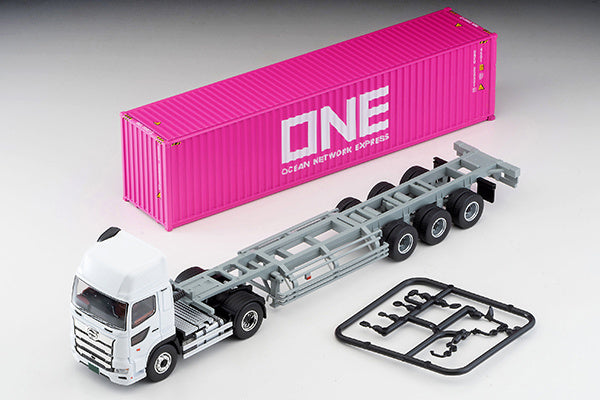 Tomica Limited Vintage 1/64 LV-N292B Hino Profia 40ft Marine Container Trailer One