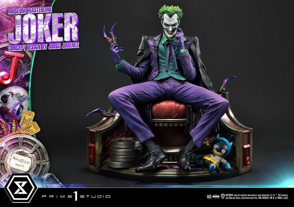 Prime 1 Studio Museum Masterline Batman (Comics) The Joker (Concept Design by Jorge Jimenez) DX Bonus Version | 4580708041216