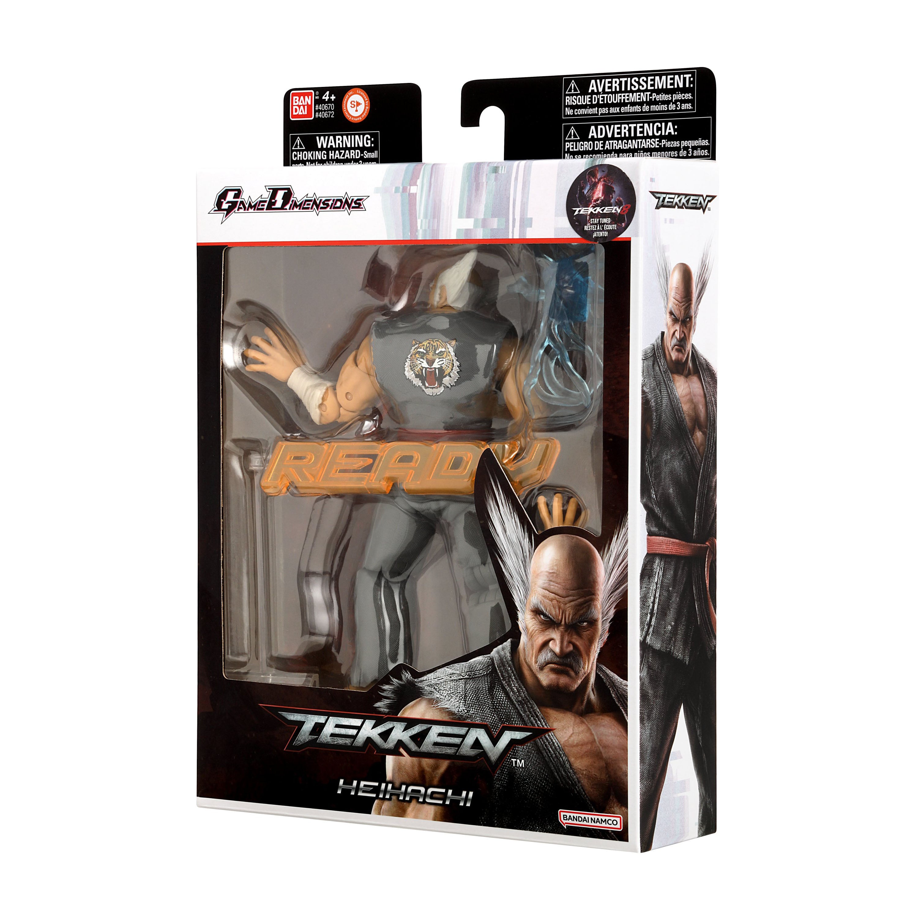 Bandai GameDimensions Tekken Action Figure -Heihachi Mishima- "Tekken 7"