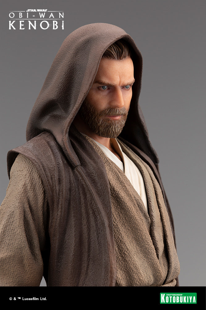 Kotobukiya 1/7 Star Wars Series ARTFX Obi-Wan Kenobi™, Pre-Painted Pvc Statue