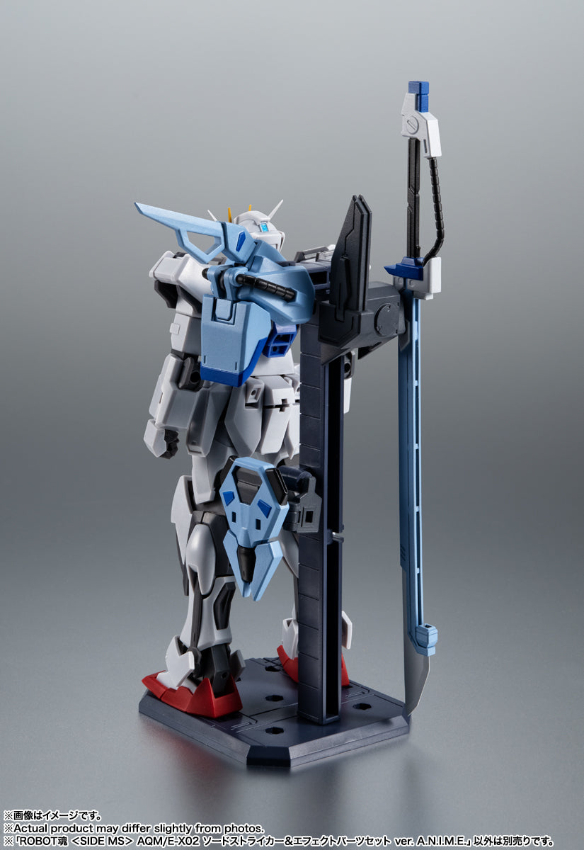 BANDAI Tamashii AQM/E-X02 SWORD STRIKER ＆ EFFECT PARTS SET ver. A.N.I.M.E. "MOBILE SUIT GUNDAM SEED", Bandai Spirits Robot Spirits