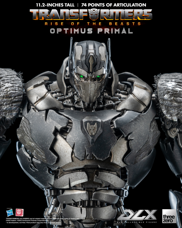 Three Zero Transformers: Rise of the Beasts - DLX Optimus Primal