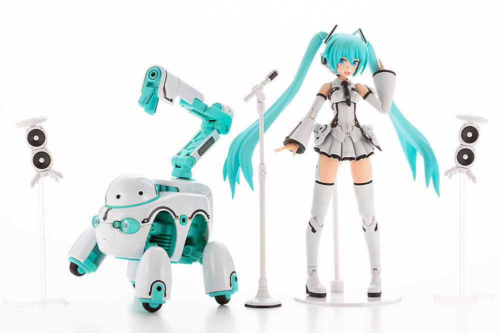 Kotobukiya Frame Arms Girl Series Frame Music Girl Hatsune Miku [Maruttoys Ver.] & Tamotu [Miku Ver.], Action Figure Kit