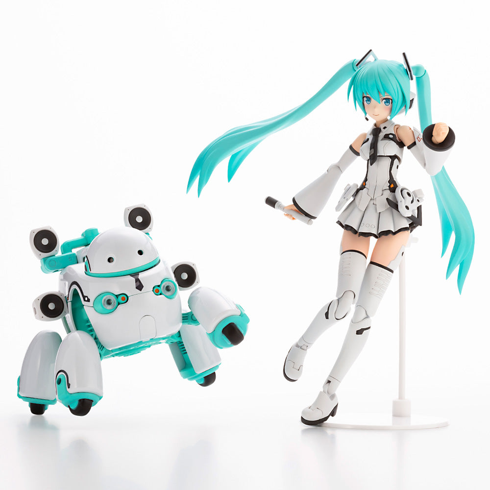 Kotobukiya Frame Arms Girl Series Frame Music Girl Hatsune Miku [Maruttoys Ver.] & Tamotu [Miku Ver.], Action Figure Kit