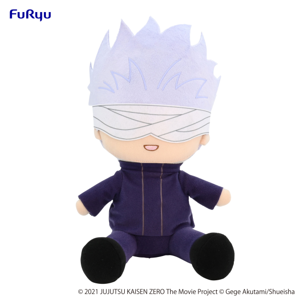 Jujutsu Kaisen 0: The Movie　KYURUMARU Big Plush Toy-Satoru Gojo- | 4580736401716