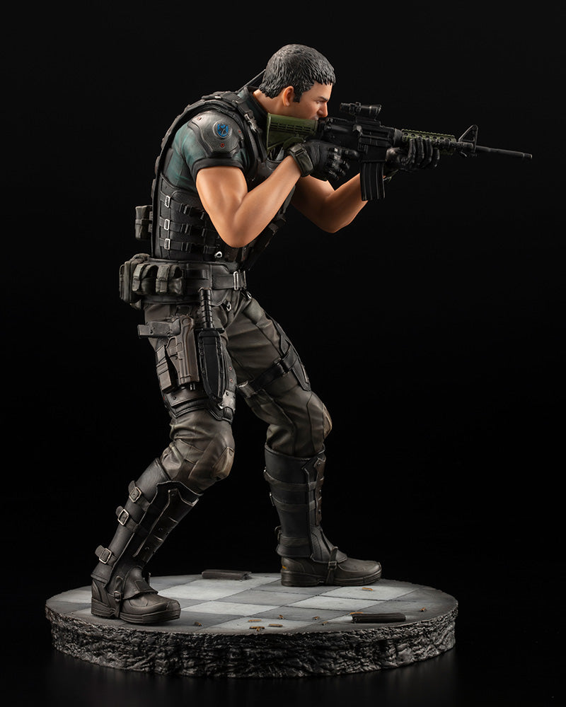 Kotobukiya 1/6 Rresident Evil: Vendetta Chris Redfield Renewal Package Artfx Statue