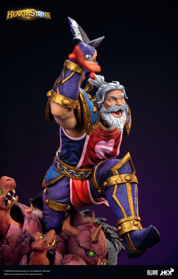 HEX Collectibles Blizzard Hearthstone® Leeroy Jenkins 1/6 Scale Premium Statue(6978082550116)(6978082550116)