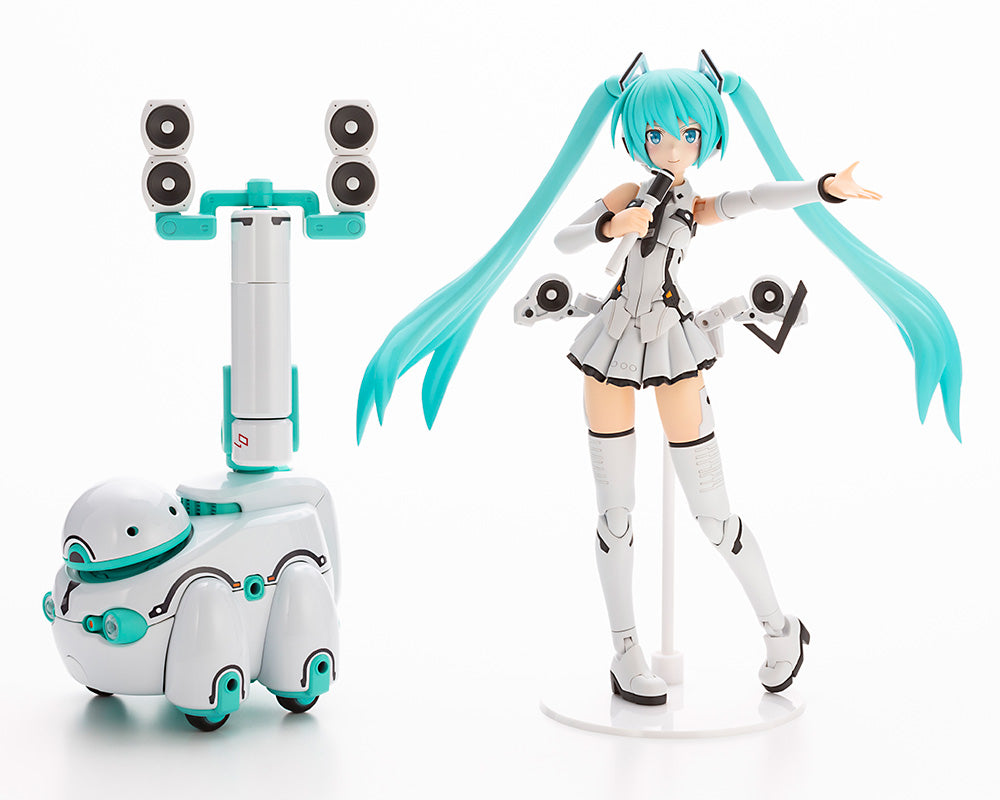 Kotobukiya Frame Arms Girl Series Frame Music Girl Hatsune Miku [Maruttoys Ver.] & Tamotu [Miku Ver.], Action Figure Kit