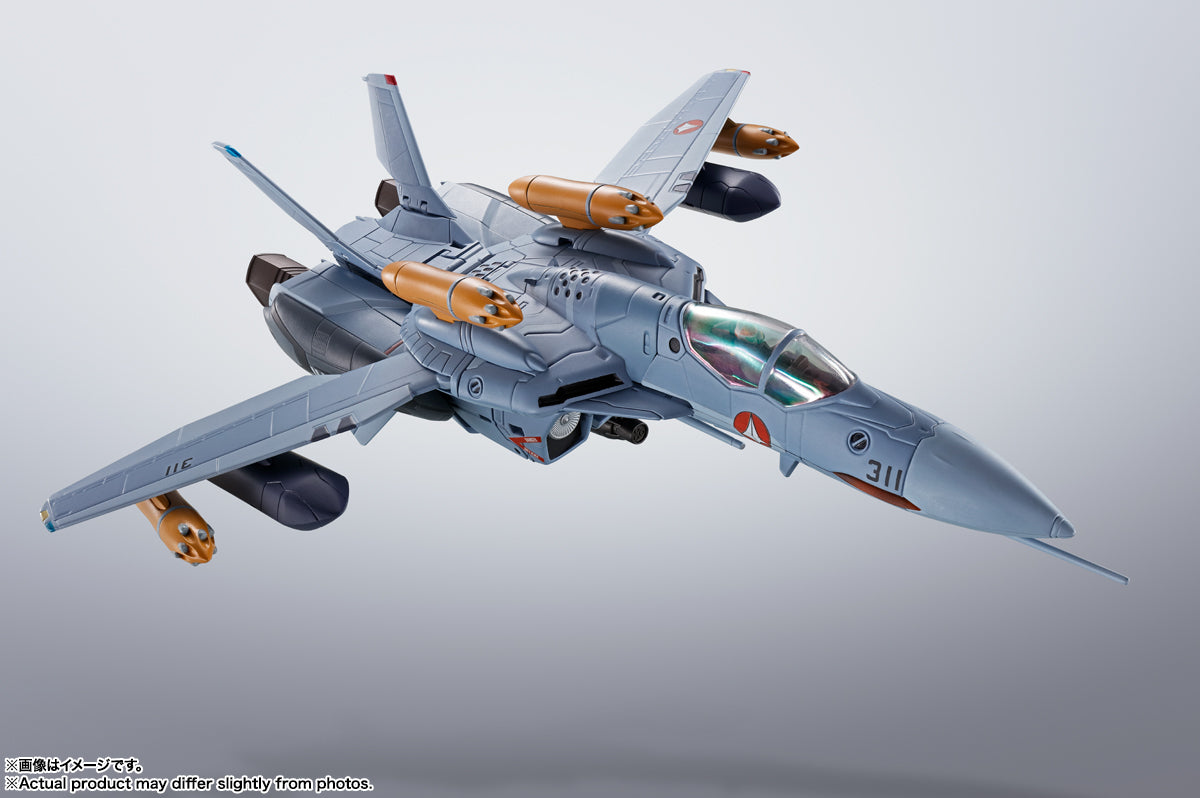 BANDAI Spirits VF-0A PHOENIX(SHIN KUDO USE) ＋ QF-2200D-B GHOST "MACROSS ZERO", TAMASHII NATIONS HI-METAL R