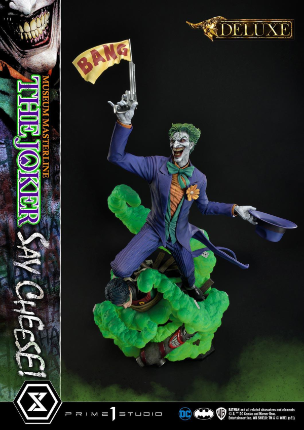 Prime 1 Studio Museum Masterline Batman (Comics) The Joker - Say Cheese DX Bonus Version | 4580708035123