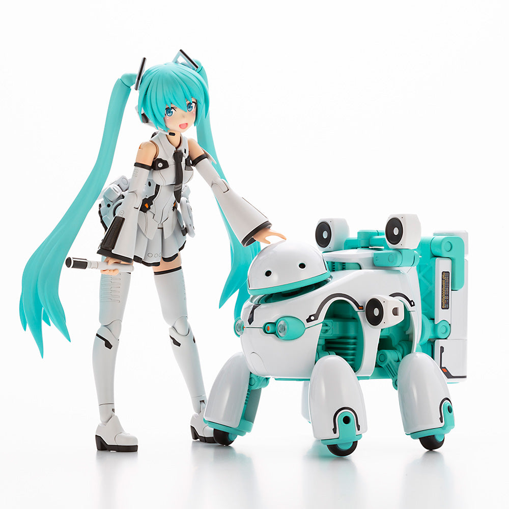 Kotobukiya Frame Arms Girl Series Frame Music Girl Hatsune Miku [Maruttoys Ver.] & Tamotu [Miku Ver.], Action Figure Kit