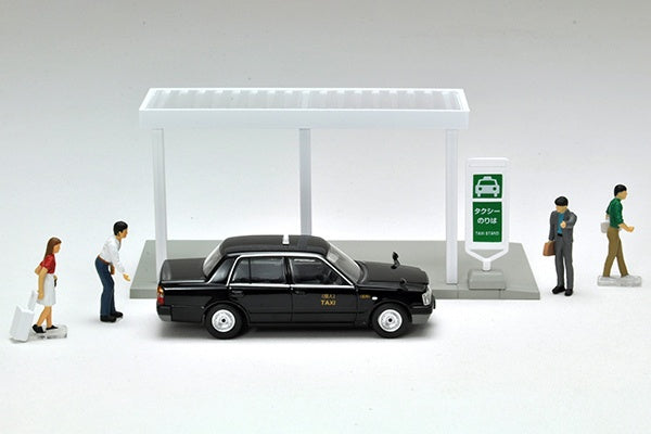 Tomica Limited Vintage Diocolle 64 1/64 #Car Snap 04b Taxi Stop Including Crown Comfort