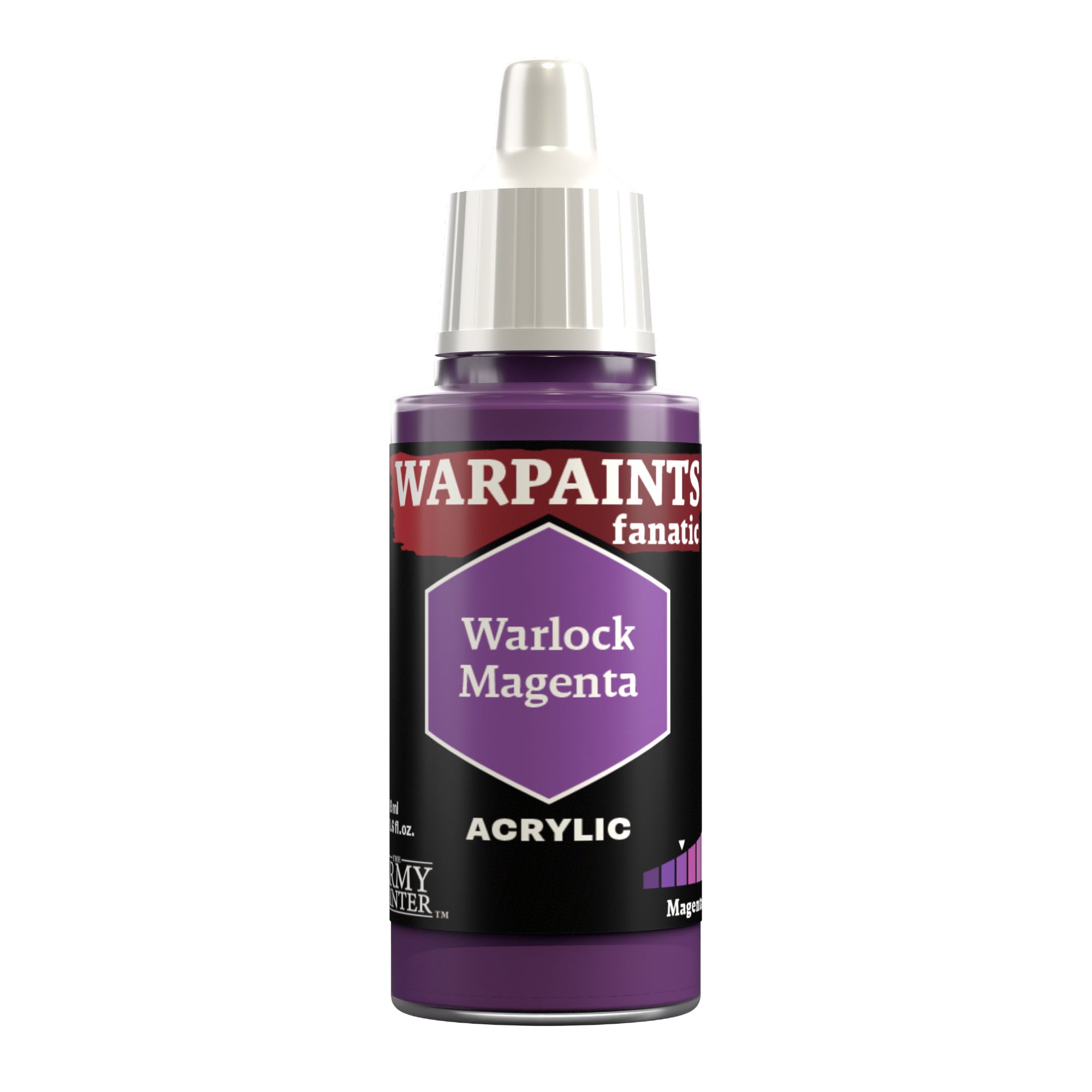 Army Painter Warpaints Fanatic Acrylic, Warlock Magenta