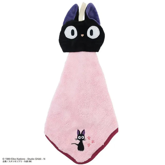 Marushin Kiki's Delivery Service Jiji Micro Loop Towel "Kiki's Delivery Service"