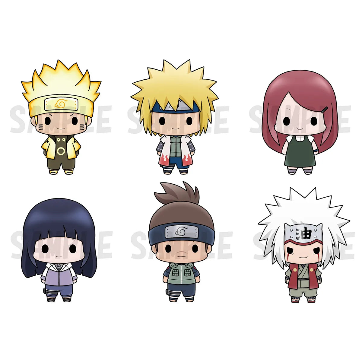 Megahouse Chokorin Mascot Naruto Set (Vol 3.)