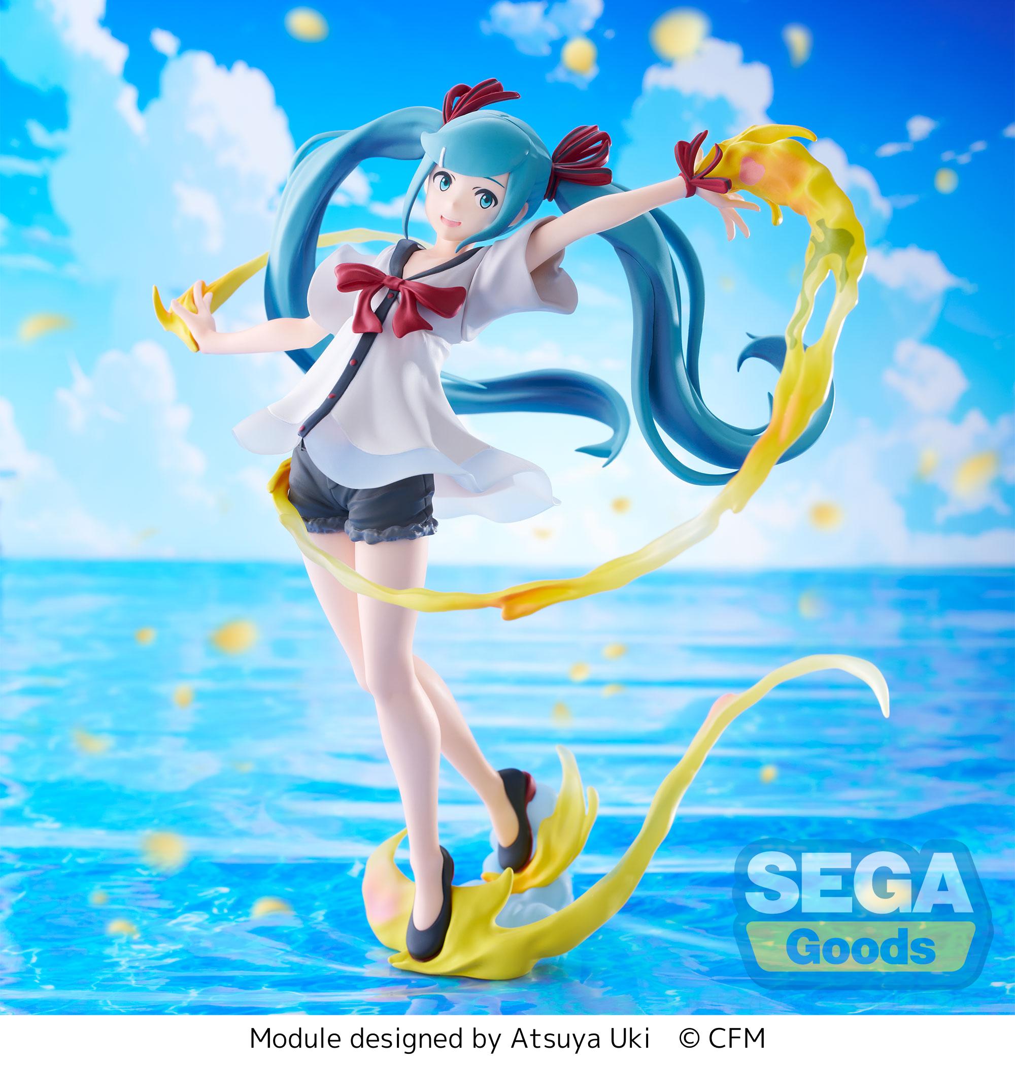 SEGA Hatsune Miku Series Figurizmα Hatsune Miku Project Diva Mega 39's Shiny T.R. Figure