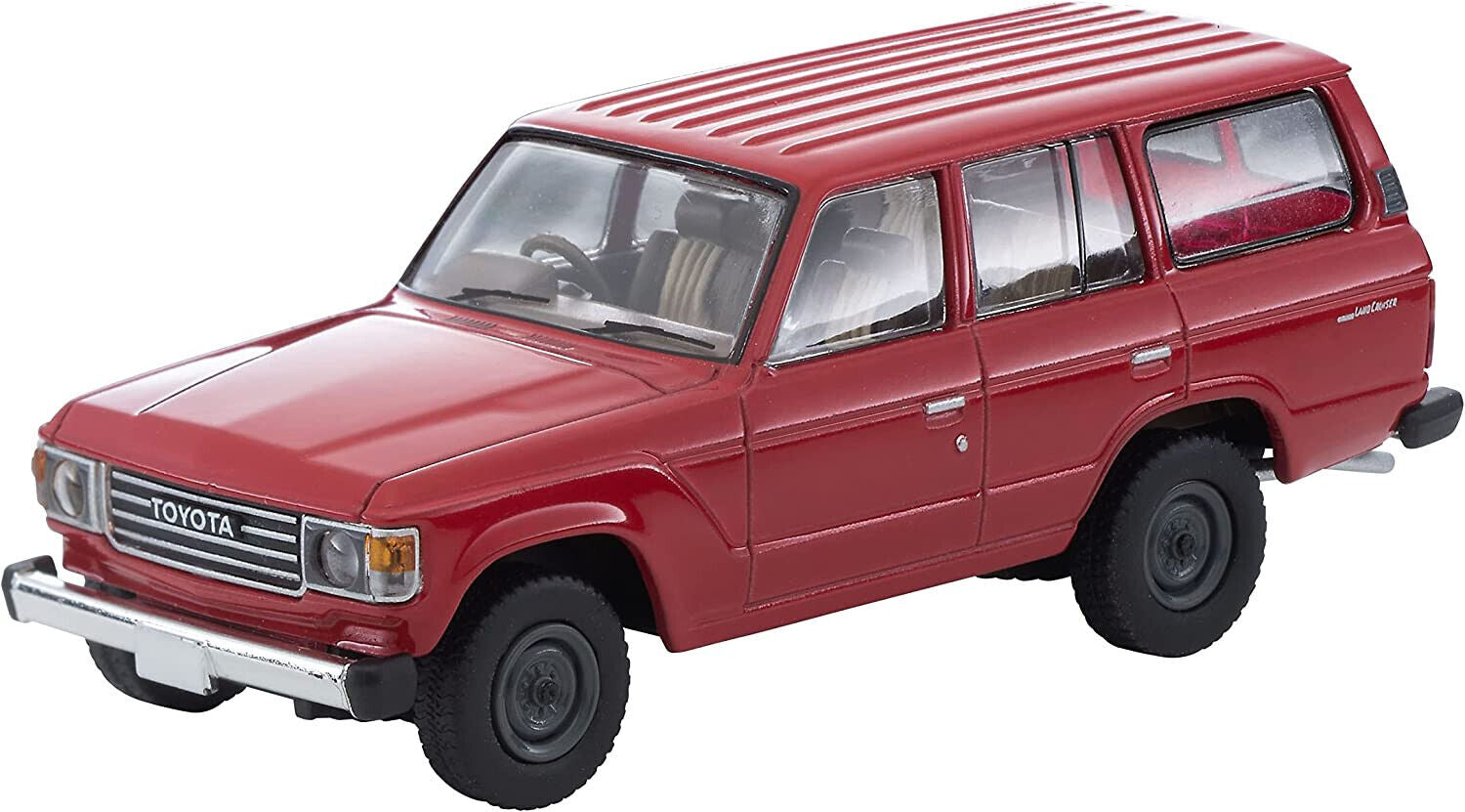 Tomica Limited Vintage 1/64 LV-N279b Toyota Landcruiser 60 Standard Gr. Up Van Spec. Red