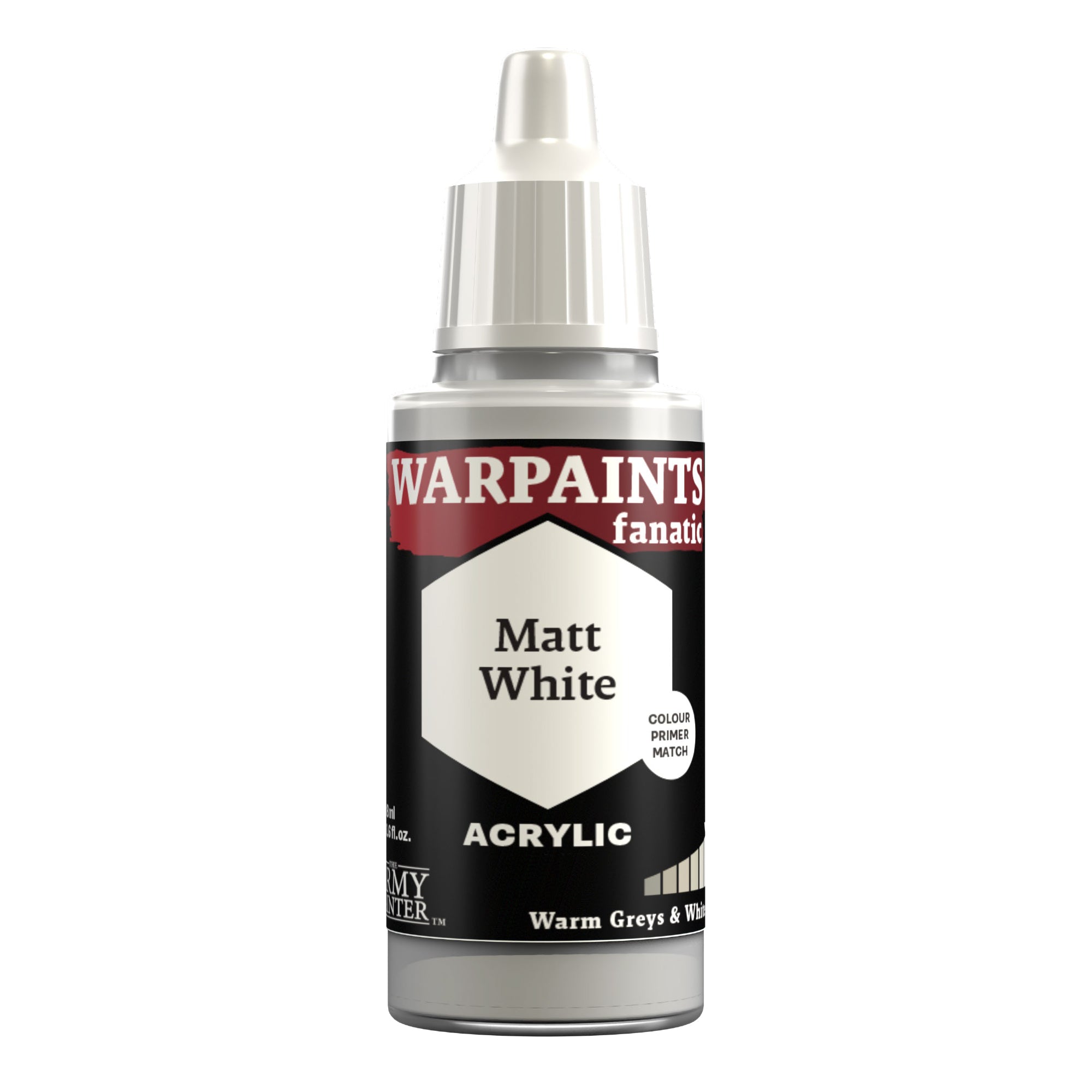 Army Painter Warpaints Fanatic Acrylic, Matt White