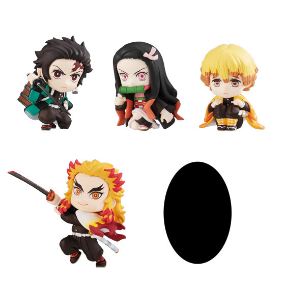 Bandai Shokugan Adverge Motion Demon Slayer: Kimetsu no Yaiba Adverge Motion 4, Complete Set of 5