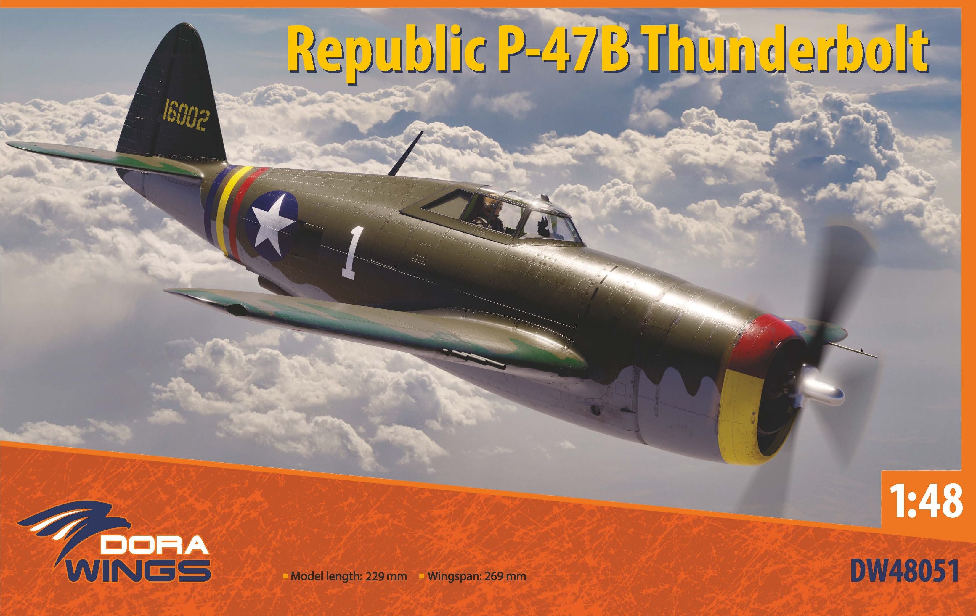 Dora Wings 1/48 Republic P-47B Thunderbolt.