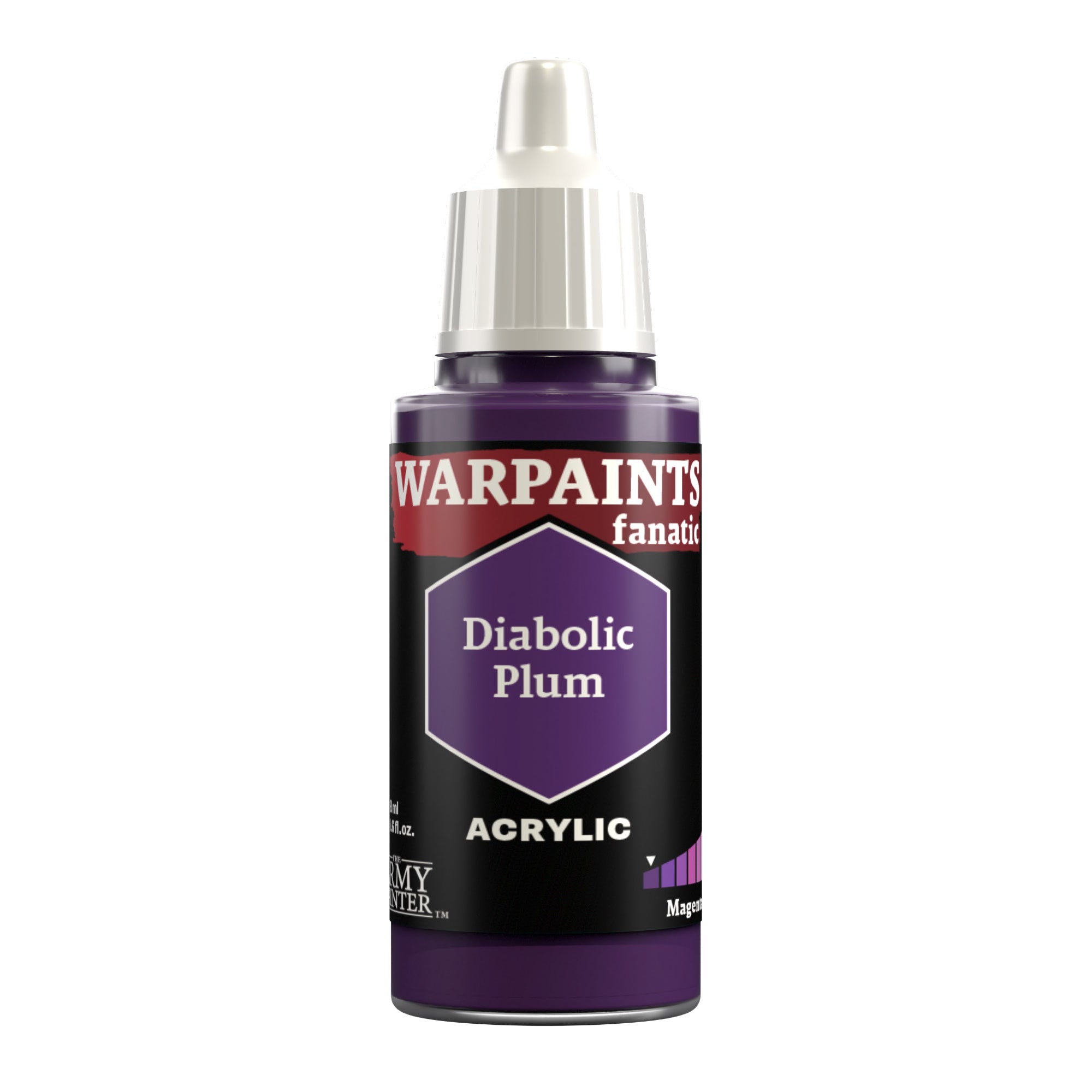 Army Painter Warpaints Fanatic Acrylic, Diabolic Plum