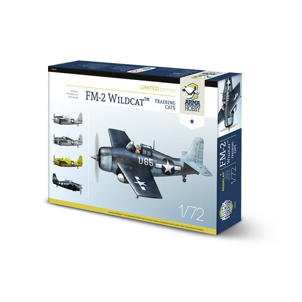 Arma Hobby 1/72 FM-2 Wildcat 'Training Cats' Limited Edition