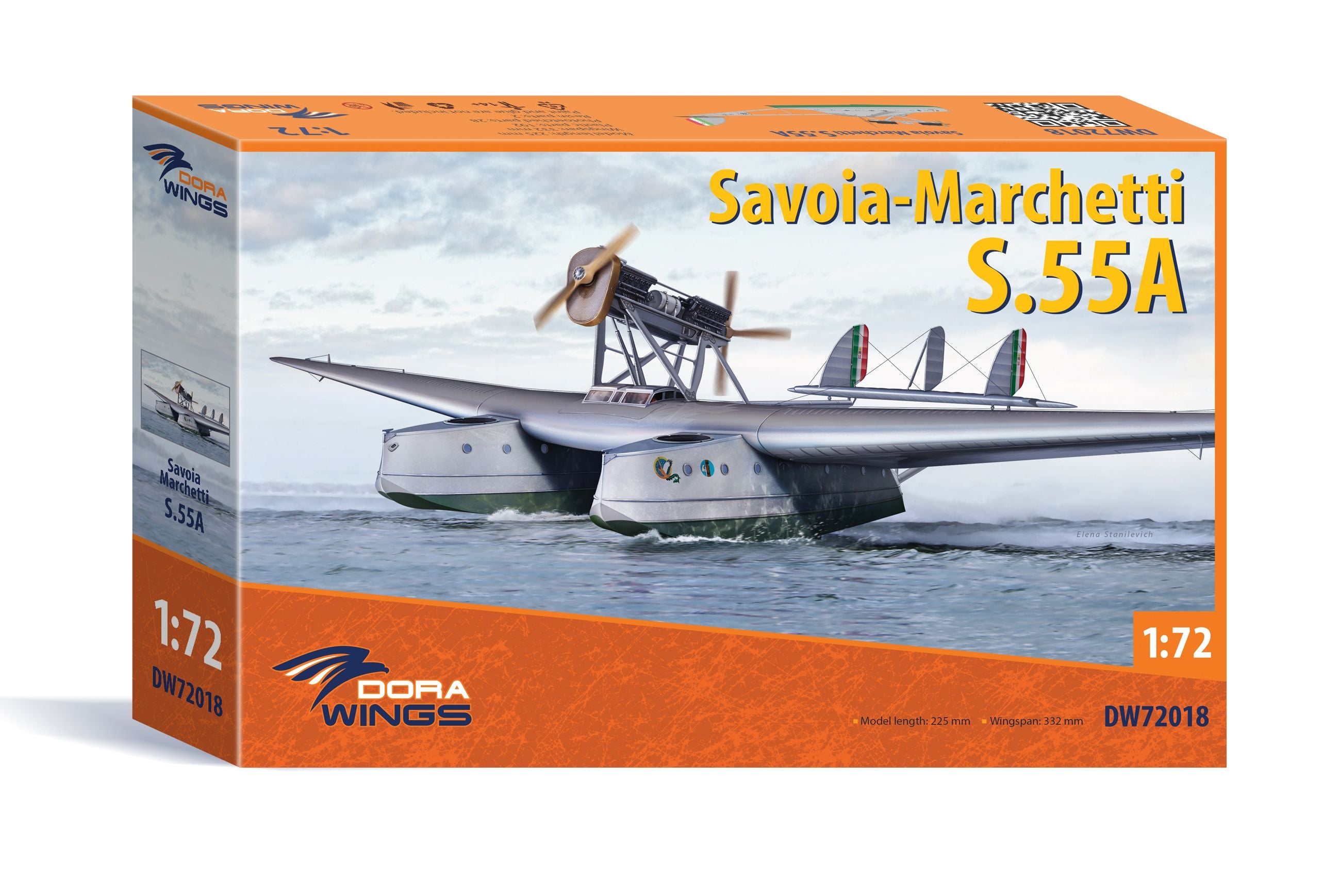 Dora Wings 1/72 Savoia-Marchetti S.55A