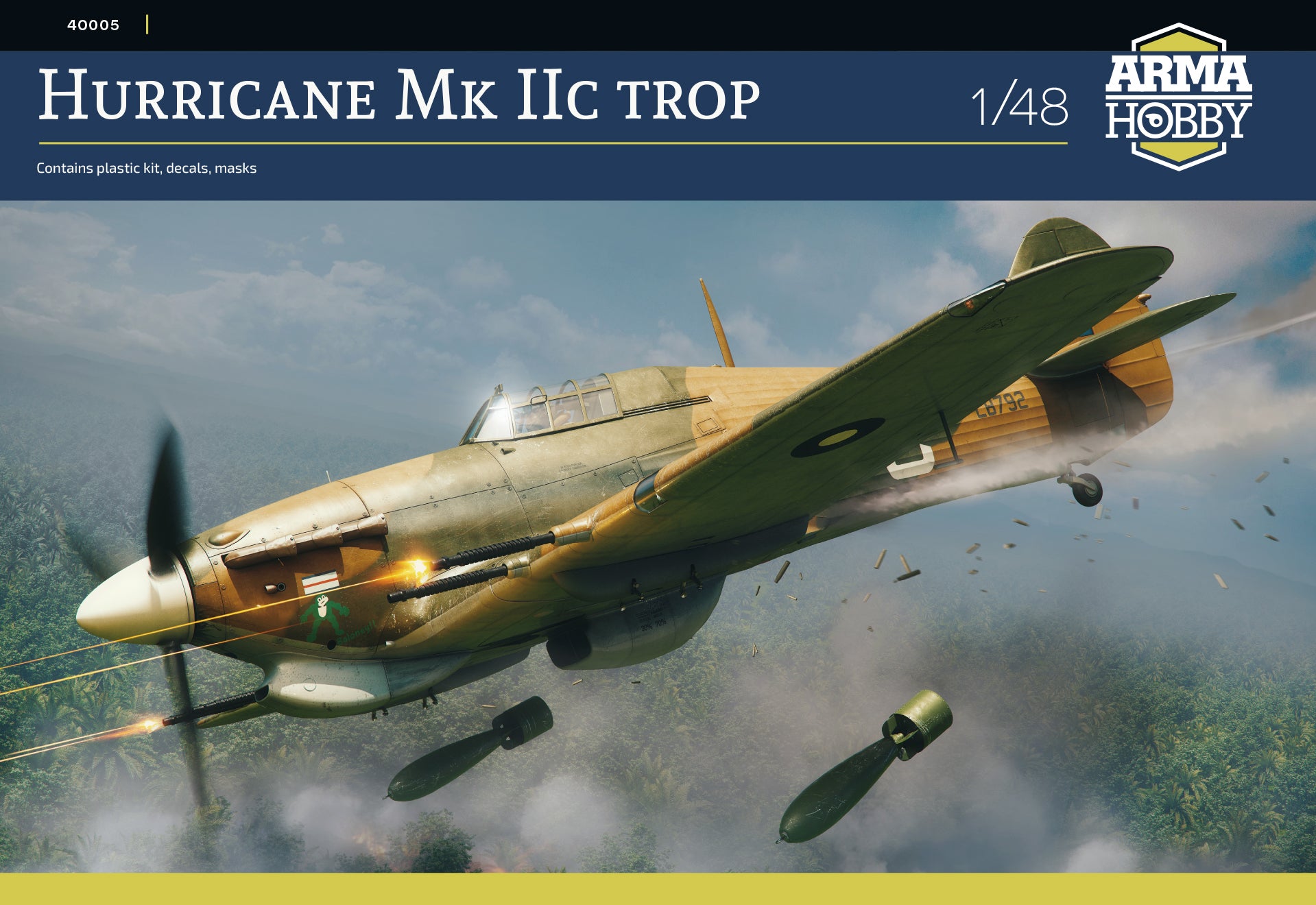 Arma Hobby 1/48 Hurricane Mk IIc trop