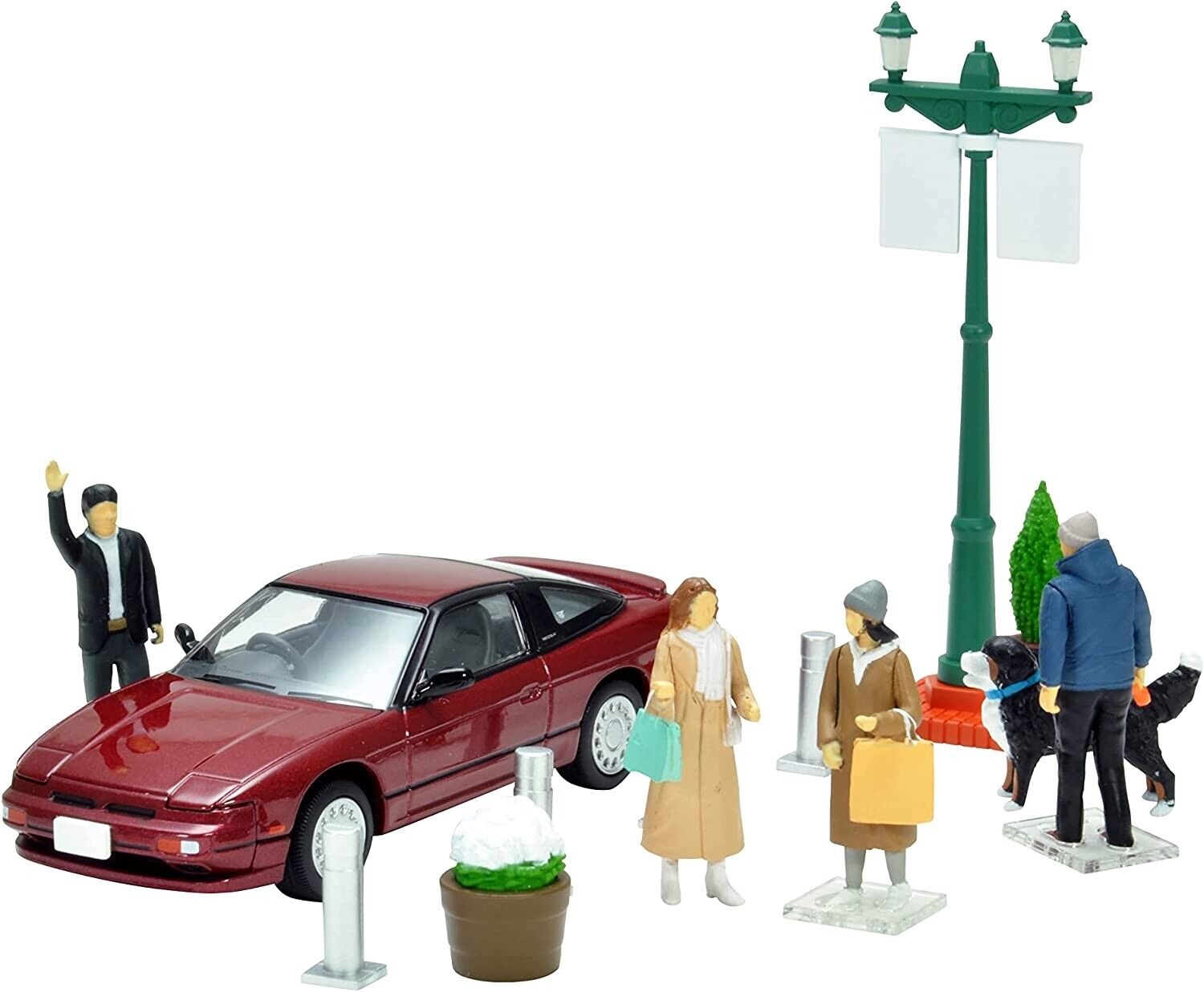 TomyTec Diocolle 64 1/64 #Car Snap 08a Urban Town Scene