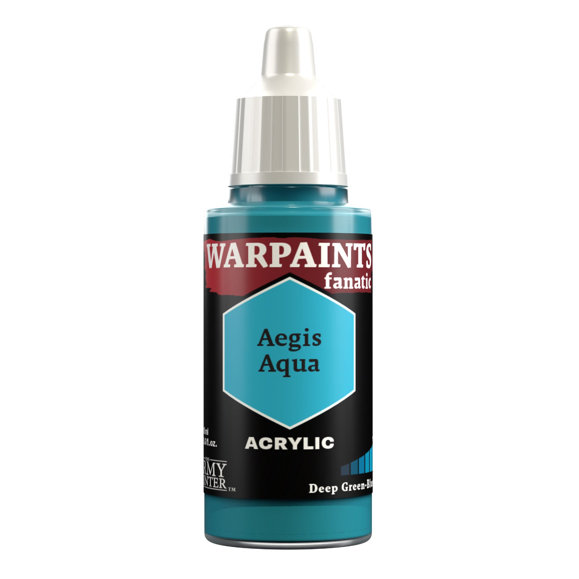 Army Painter Warpaints Fanatic Acrylic, Aegis Aqua