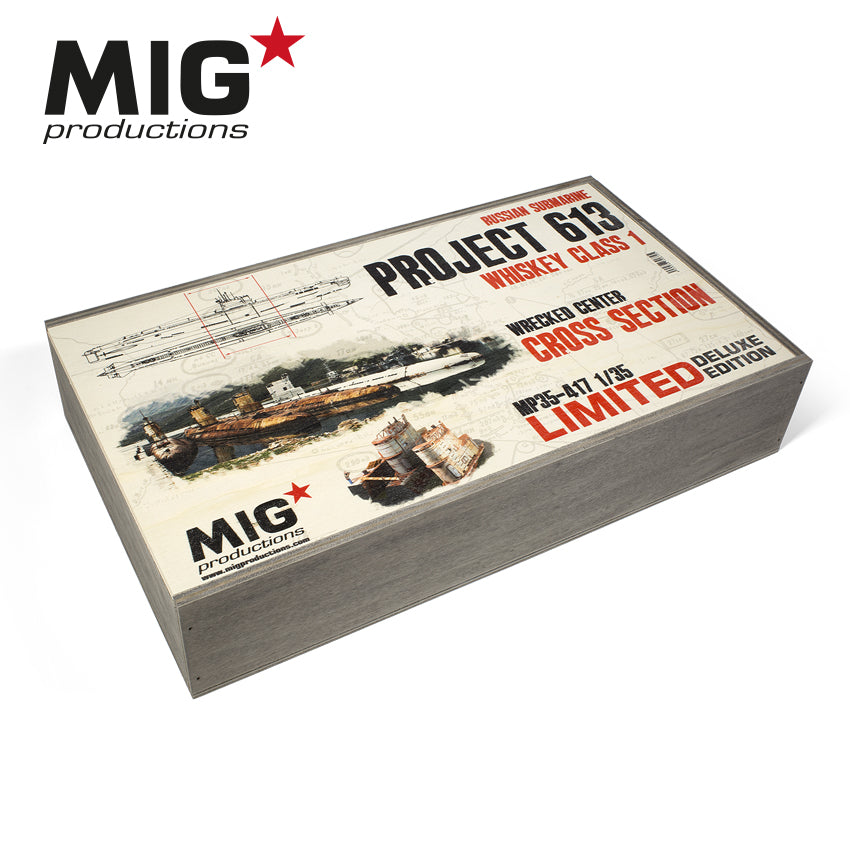 MIG 1/35 Russian Submarine - Project 613 Limited Deluxe Edition