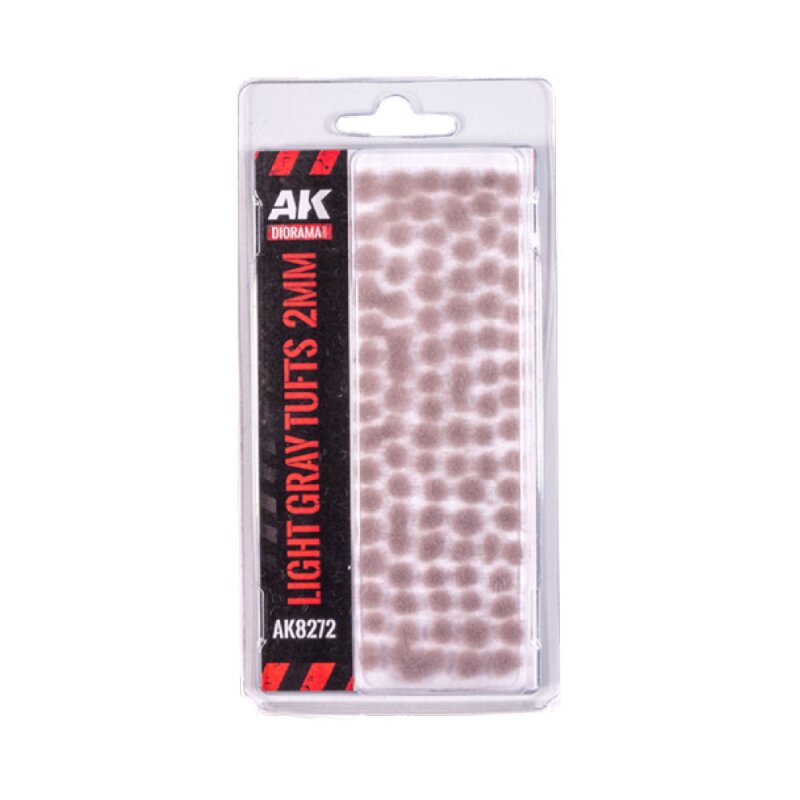 AK Interactive Light Gray - Fantasy Tufts 2mm | 8435568339477