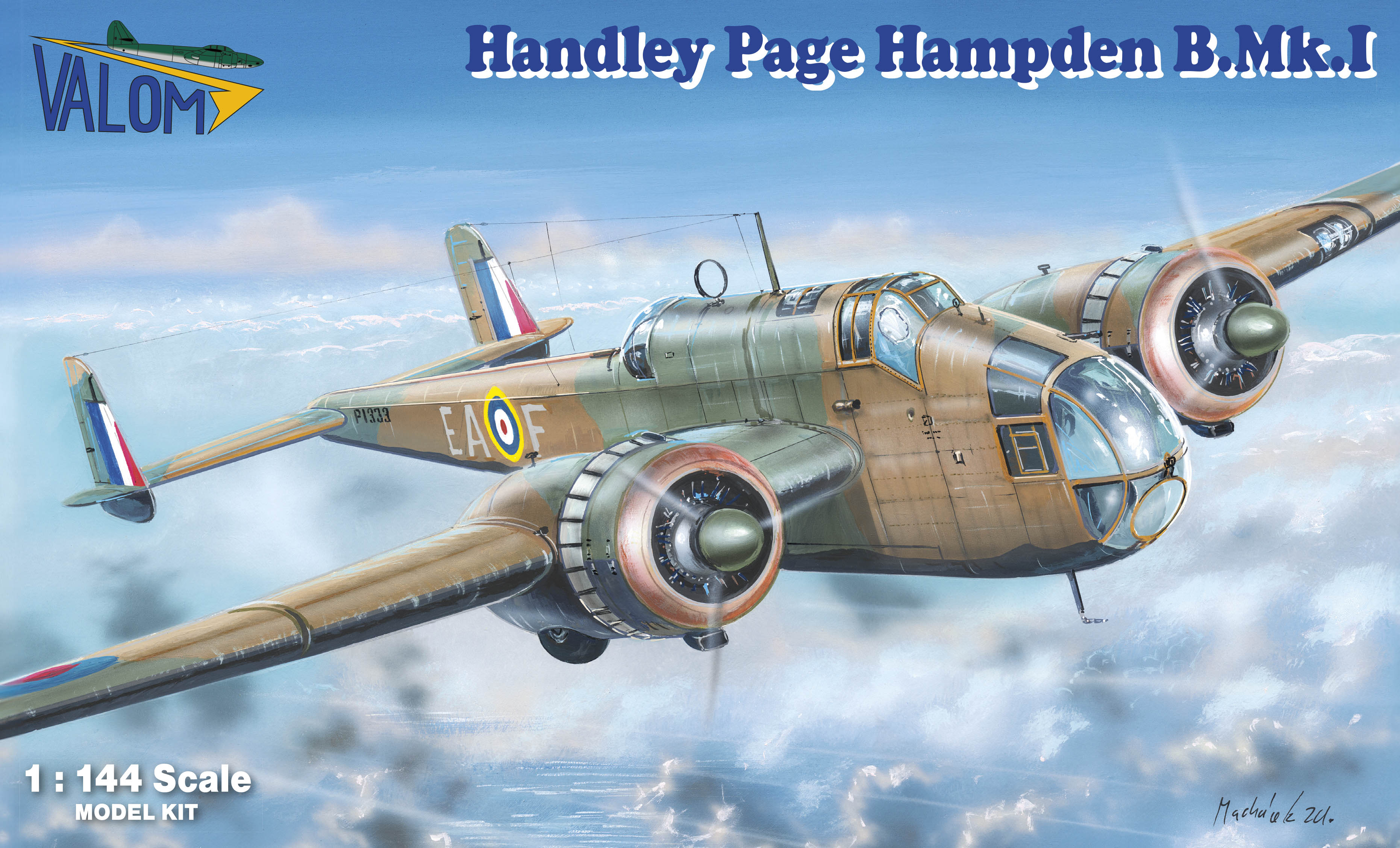 Valom 1/144 Handley Page Hampden B.Mk.I