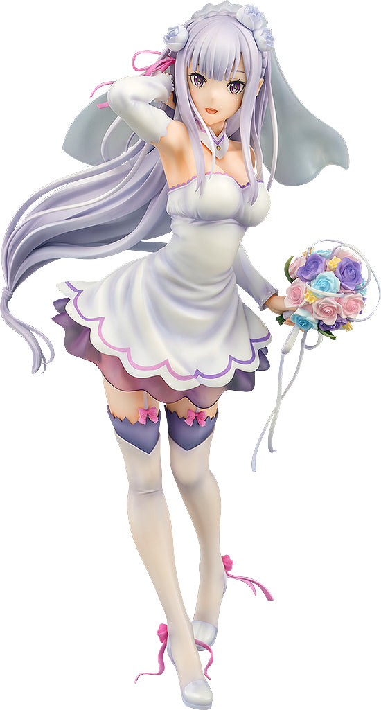 Good Smile Company Re:ZERO -Starting Life in Another World- Series Emilia Wedding Ver. (Re-Run) 1/7 Scale Figure