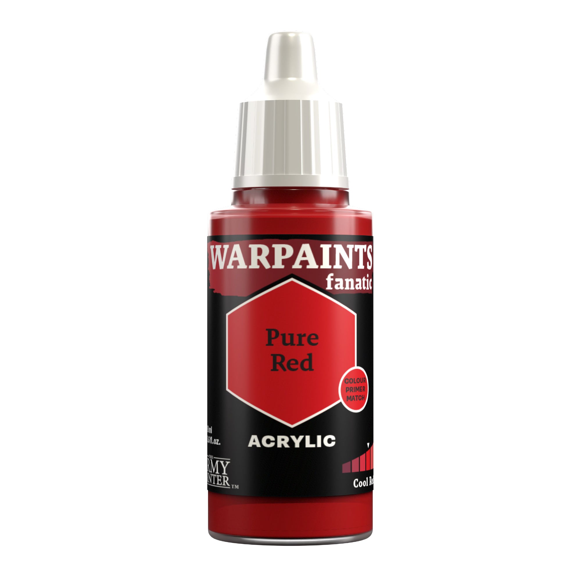 Army Painter Warpaints Fanatic Acrylic, Pure Red