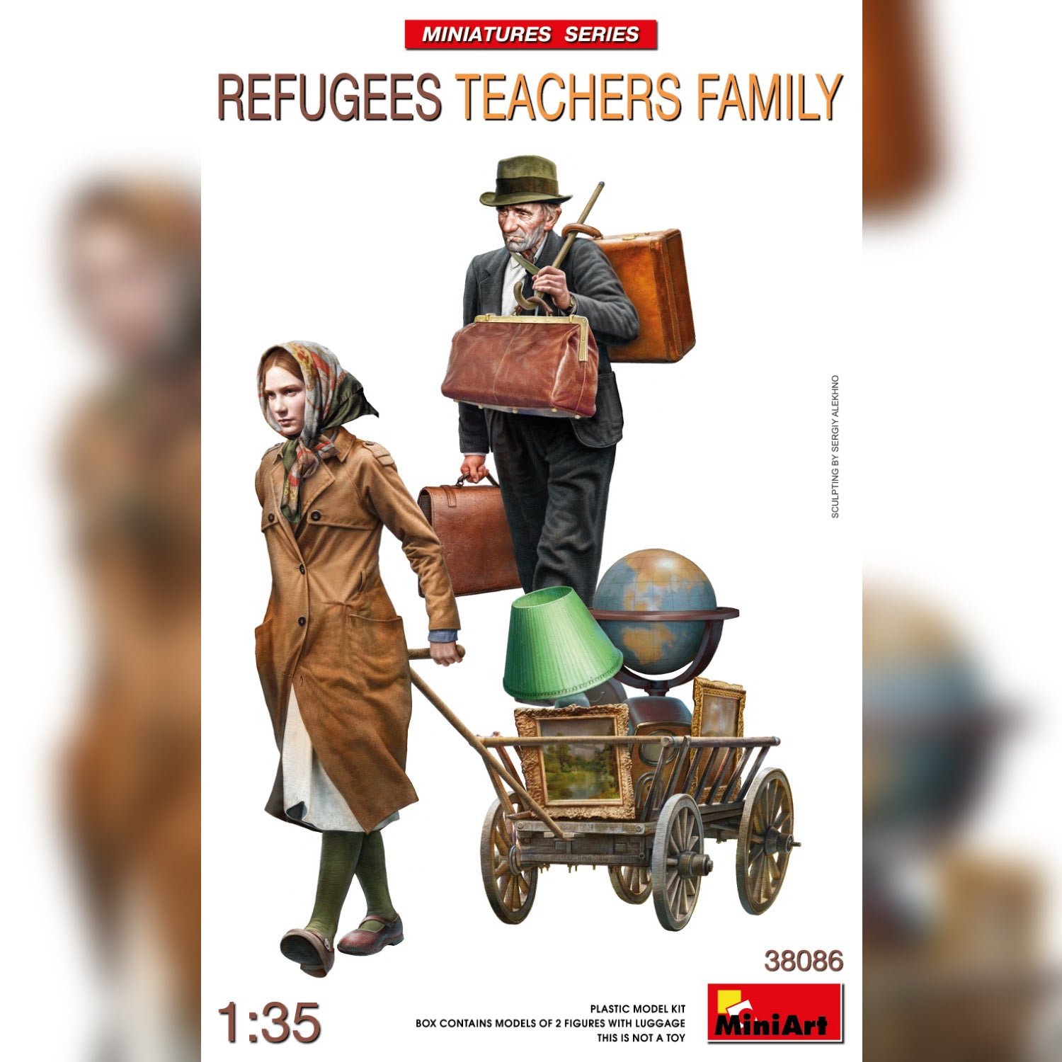 MiniArt 1/35 Refugees Teachers Family