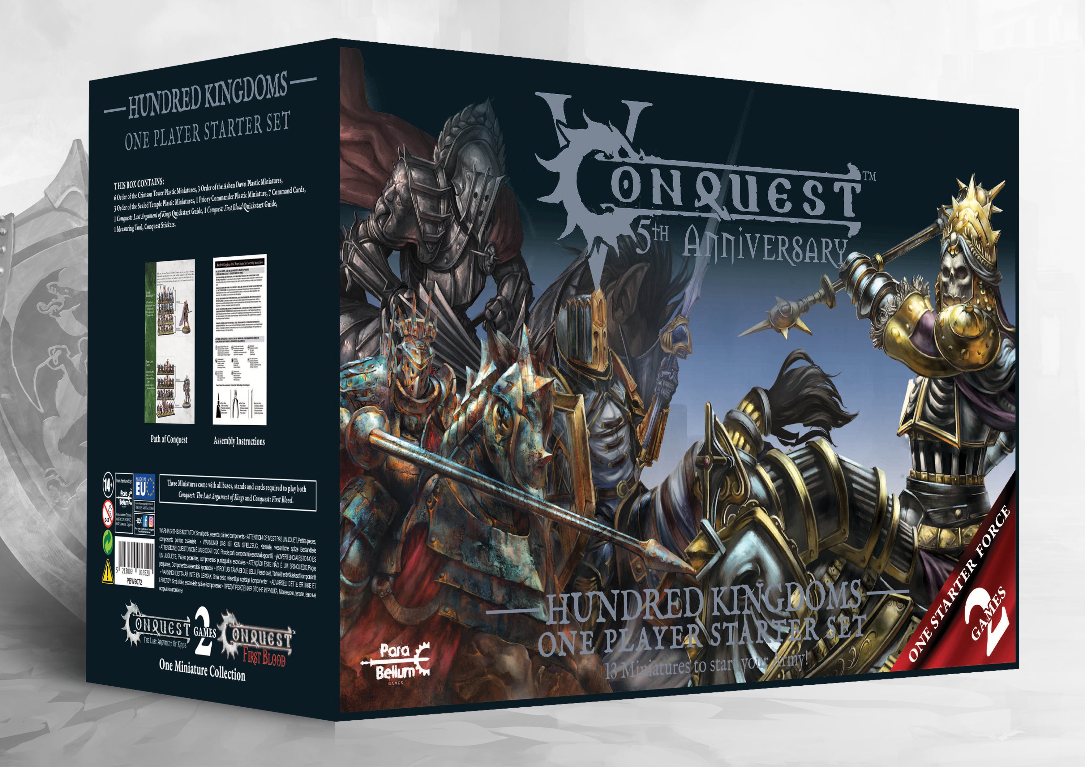 Conquest, Hundred Kingdoms - Conquest 5th Anniversary Supercharged Starter Set (PBW6072)