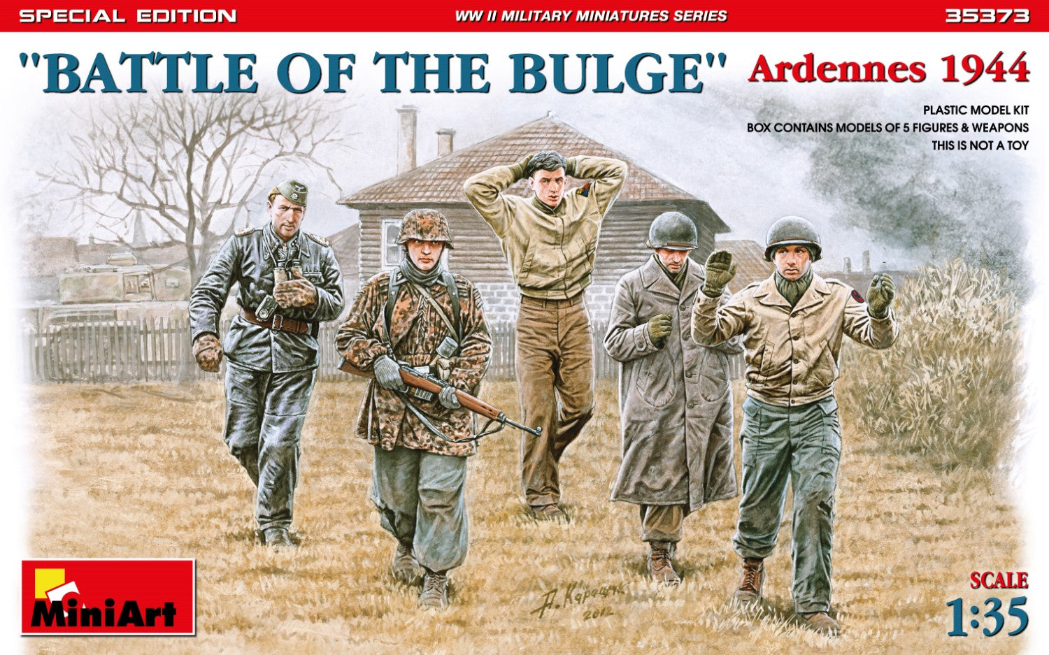 MiniArt 1/35 "Battle of the Bulge". Ardennes 1944. Special Edition