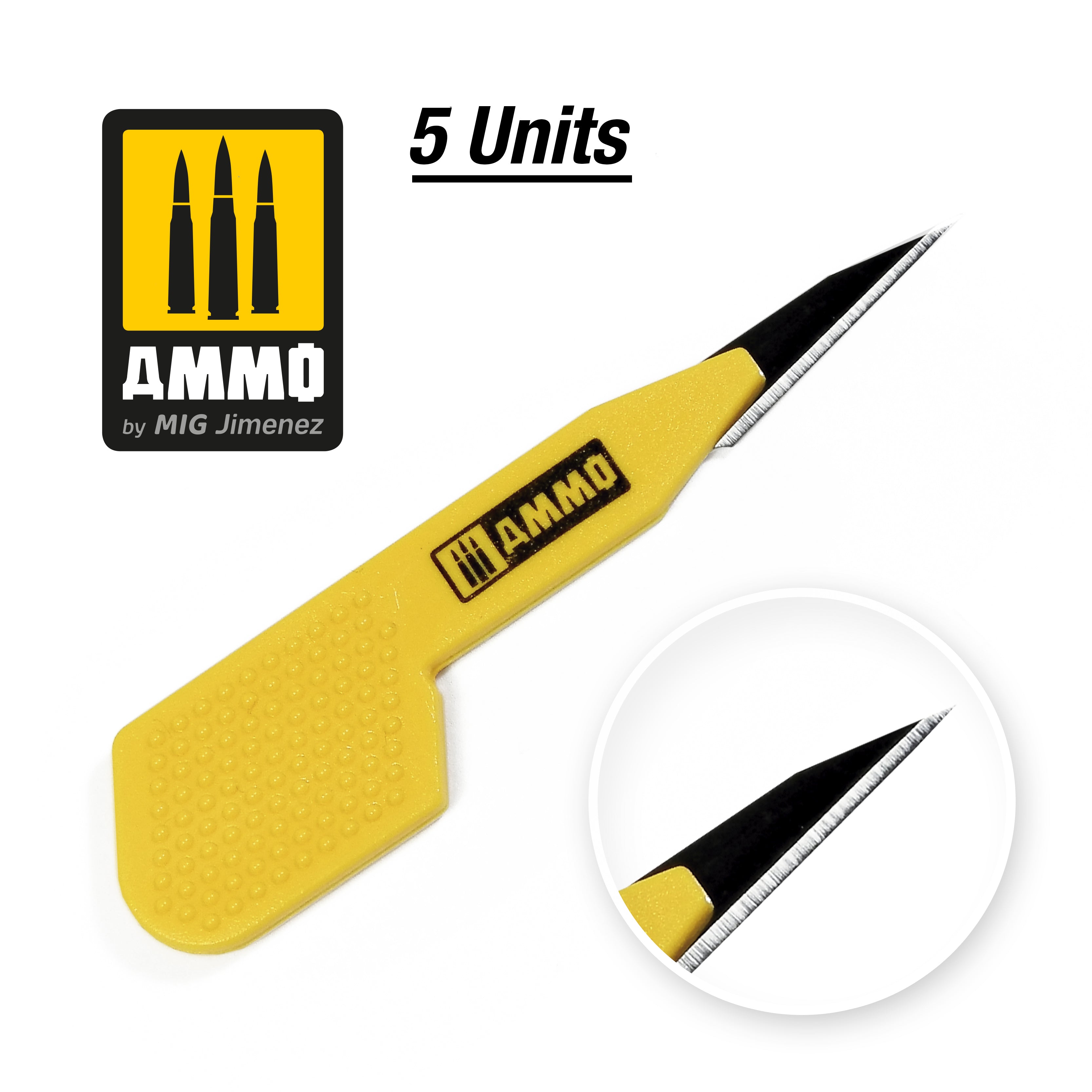 Ammo Mig Precision Blade Straight (5 pcs)