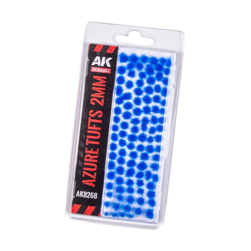 AK Interactive Azure - Fantasy Tufts 2mm | 8435568339439